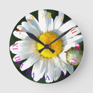 Daisy Blossom wandklok