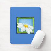 Daisy blue Mousepad Muismat (Met muis)
