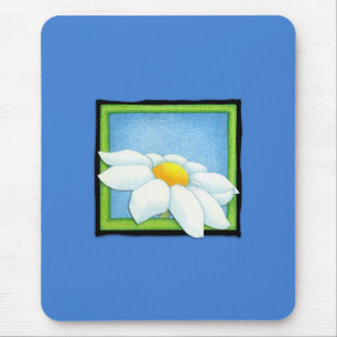 Daisy blue Mousepad Muismat