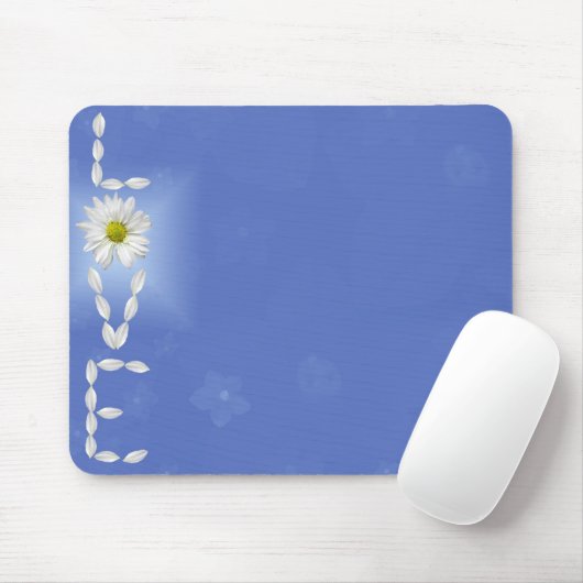 Daisy Blue Muismat (Met muis)