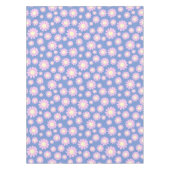 Daisy Blue Roze Tafelkleed (Voorkant)