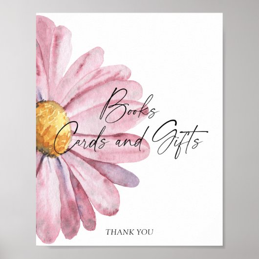 Daisy - BOEKEN KAARTEN EN GESCHENKEN Poster (Voorkant)