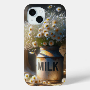 Daisy Boeket in Melkblik iPhone 15 Case