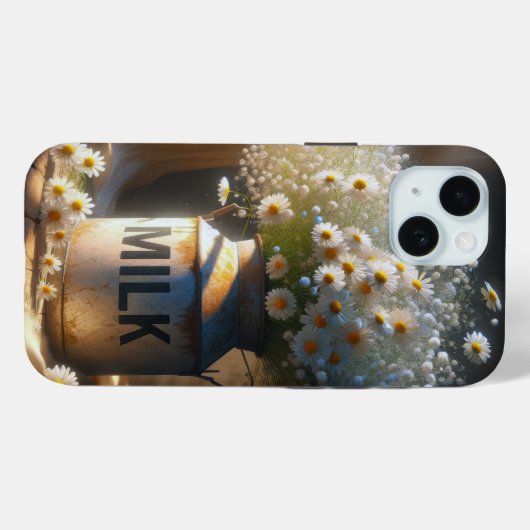 Daisy Boeket in Melkblik Case-Mate iPhone Case (Achterkant (horizontaal))