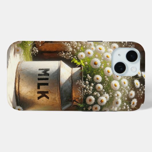 Daisy Boeket in Melkblik Case-Mate iPhone Case (Achterkant (horizontaal))