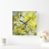 Daisy Boeketten Wandklok (Huis)