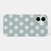 Daisy Boho Bloem iPhone 16 Hoesje (Achterkant horizontaal)