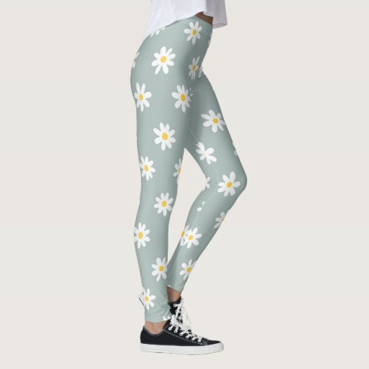 Daisy Boho Bloem Leggings (Rechts)