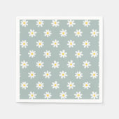 Daisy Boho Bloem Servet (Voorkant)
