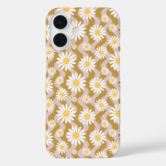 Daisy Boho Floral Case-Mate iPhone Case (Achterkant)