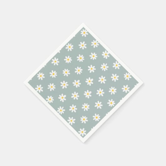 Daisy Boho Floral  Servet (Hoek)