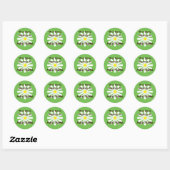 Daisy Book Label (Vel)