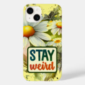 Daisy Botanische Tuin "Blijf Raar" Case-Mate iPhone Case (Achterkant)