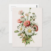 Daisy Bouquet Briefkaart (Voorkant / Achterkant)