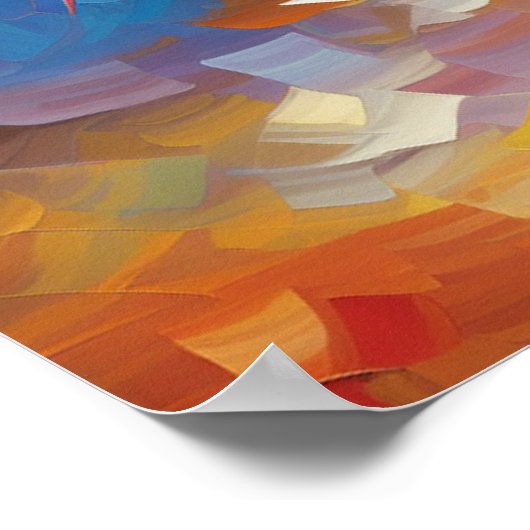 Daisy Bouquet Delight Bloemen Poster (Hoek)