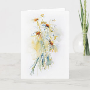 Daisy Bouquet - Fine Art Greetings Card Kaart
