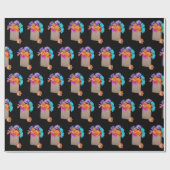 Daisy Bouquet in papierzak Cadeaupapier (Vlak)