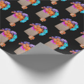 Daisy Bouquet in papierzak Cadeaupapier (Hoek)