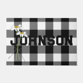 Daisy Bouquet met de naam Buffalo Play Deurmat (Voorkant)