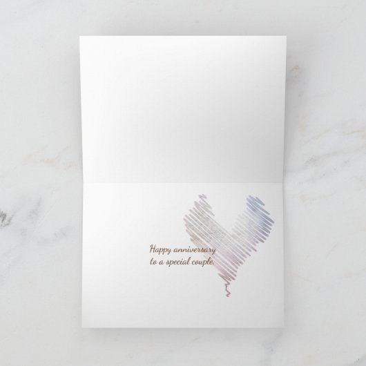 daisy bouquet met torn edge border kaart (Binnen)