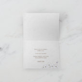 Daisy bouquet met torn edge sparen de datum (Binnen)