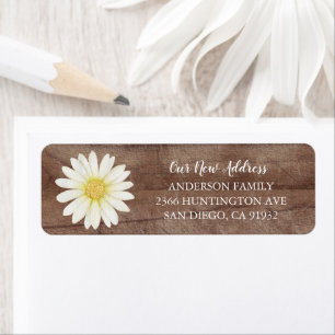 Daisy Bouquet, nieuw adres, label