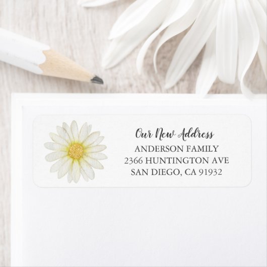 Daisy Bouquet, nieuw adres, label (Insitu)