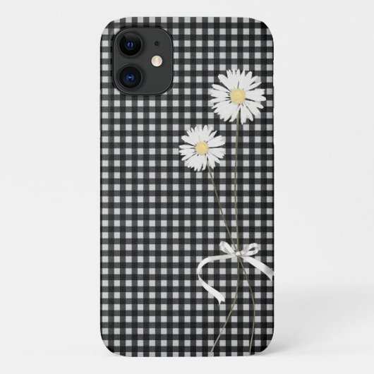 daisy bouquet over gingham Case-Mate iPhone case (Achterkant)