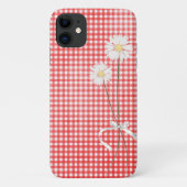 daisy bouquet over red gingham Case-Mate iPhone case (Achterkant)