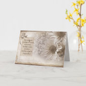 Daisy Bouquet trouwdag Kaart (Gele Bloem)