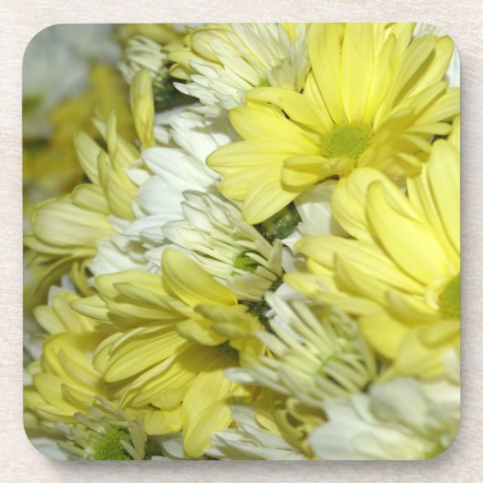 Daisy Bouquets Bier Onderzetter (Voorkant)