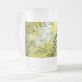 Daisy Bouquets Frosted Glass Mok (Voorkant links)