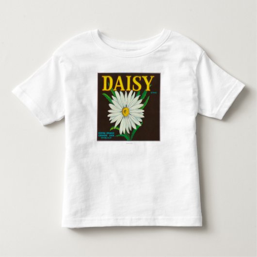Daisy Brand Citrus Crate Label Kinder Shirts (Voorkant)