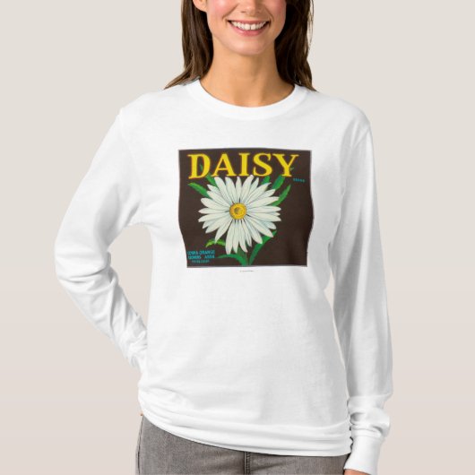 Daisy Brand Citrus Crate Label T-shirt (Voorkant)
