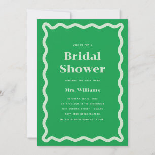 Daisy Bridal Shower Invitation Kaart