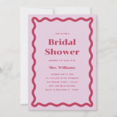 Daisy Bridal Shower Invitation Kaart (Voorkant)