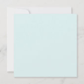 Daisy Bridal Shower Invitation Kaart (Achterkant)