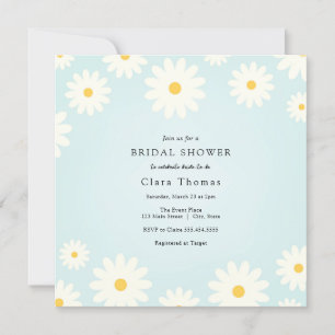 Daisy Bridal Shower Invitation Kaart