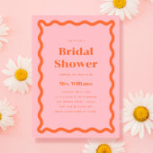 Daisy Bridal Shower Invitation Kaart