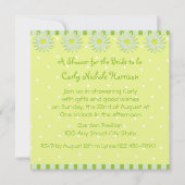 Daisy Bridal Shower Invitation Kaart (Voorkant)