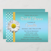 Daisy Bridal Shower Kaart (Voorkant / Achterkant)