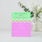 Daisy Bridal Shower Kaart (Staand voorkant)