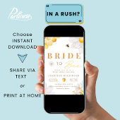 Daisy Bride naar Bee Vrijgezellenfeest Kaart