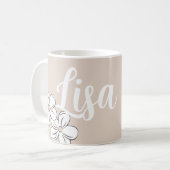 Daisy Bridesmaid Coffee Mug Koffiemok (Voorkant links)