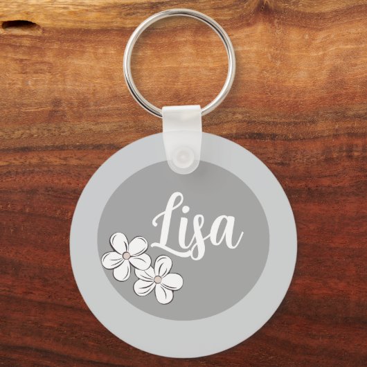 Daisy Bridesmaid Keychain (Achterkant)