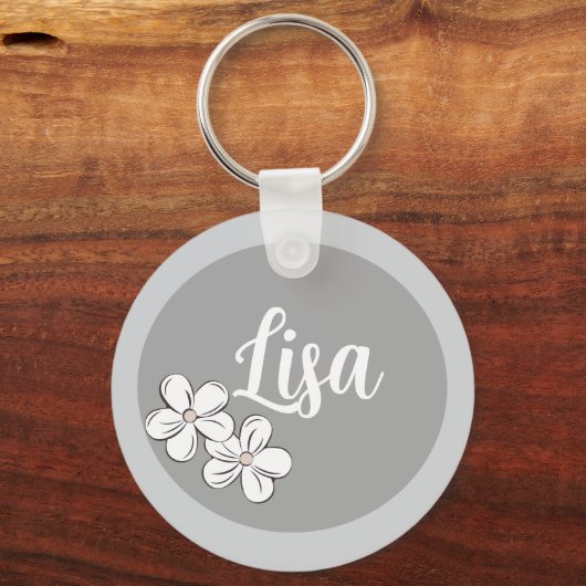 Daisy Bridesmaid Keychain (Voorkant)