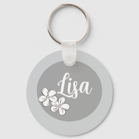 Daisy Bridesmaid Keychain (Achterkant)