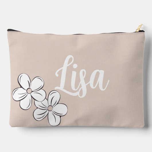 Daisy Bridesmaid Makeup Bag Etui (Achterkant)