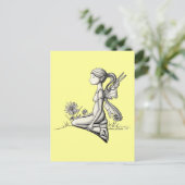 Daisy Briefkaart (Staand voorkant)