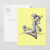 Daisy Briefkaart (Voorkant / Achterkant)